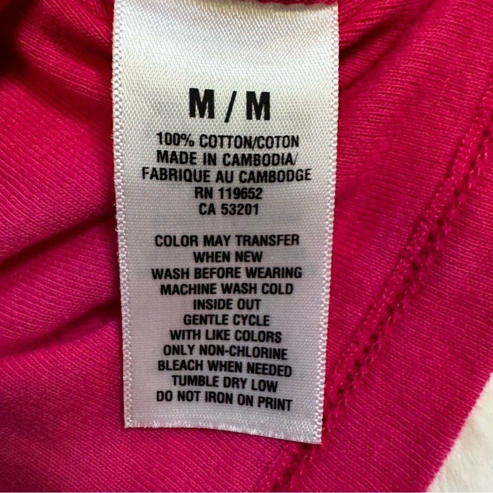 Aeropostale Red Pink Tank Top Size Medium Sleeveless Round Neck Form Fitting NEW - Picture 6 of 9